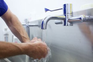 Chlorine dioxide water treatment