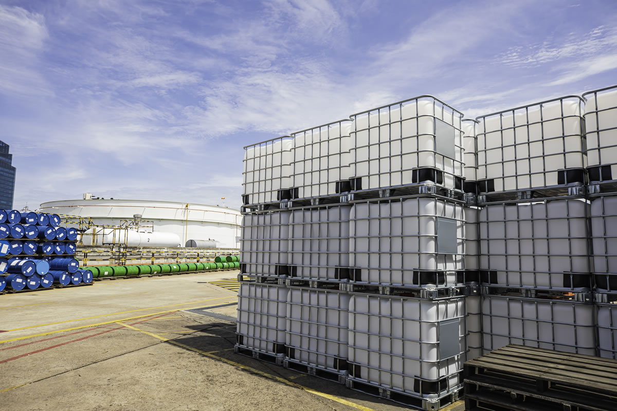 Water treatment biocides for makeup water.