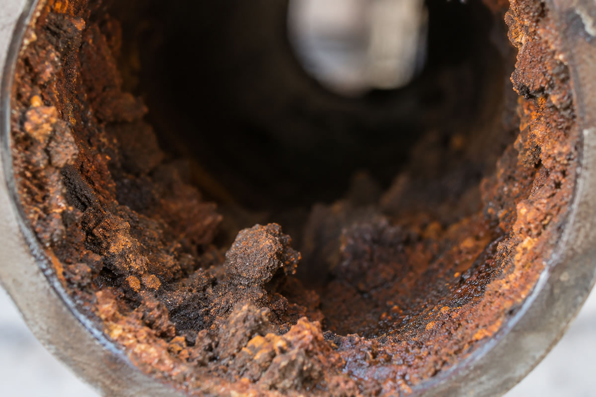Extensive internal corrosion to internal steam boiler pipework surfaces